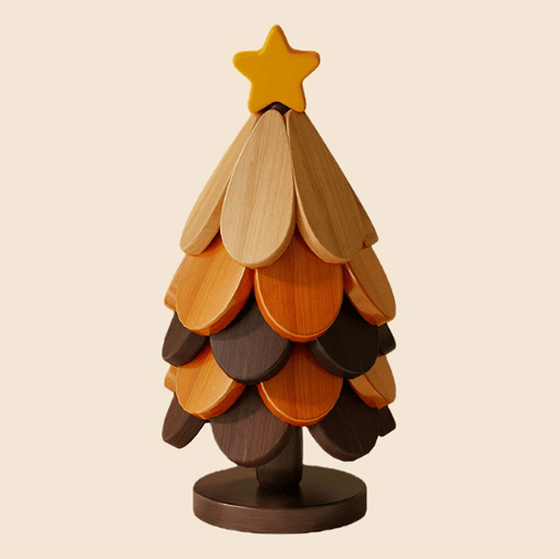 🌲Natural Wooden Tree Trivets for Hot Dishes
