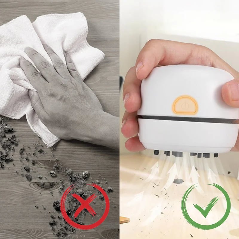 Portable Mini Desk Vacuum Cleaner