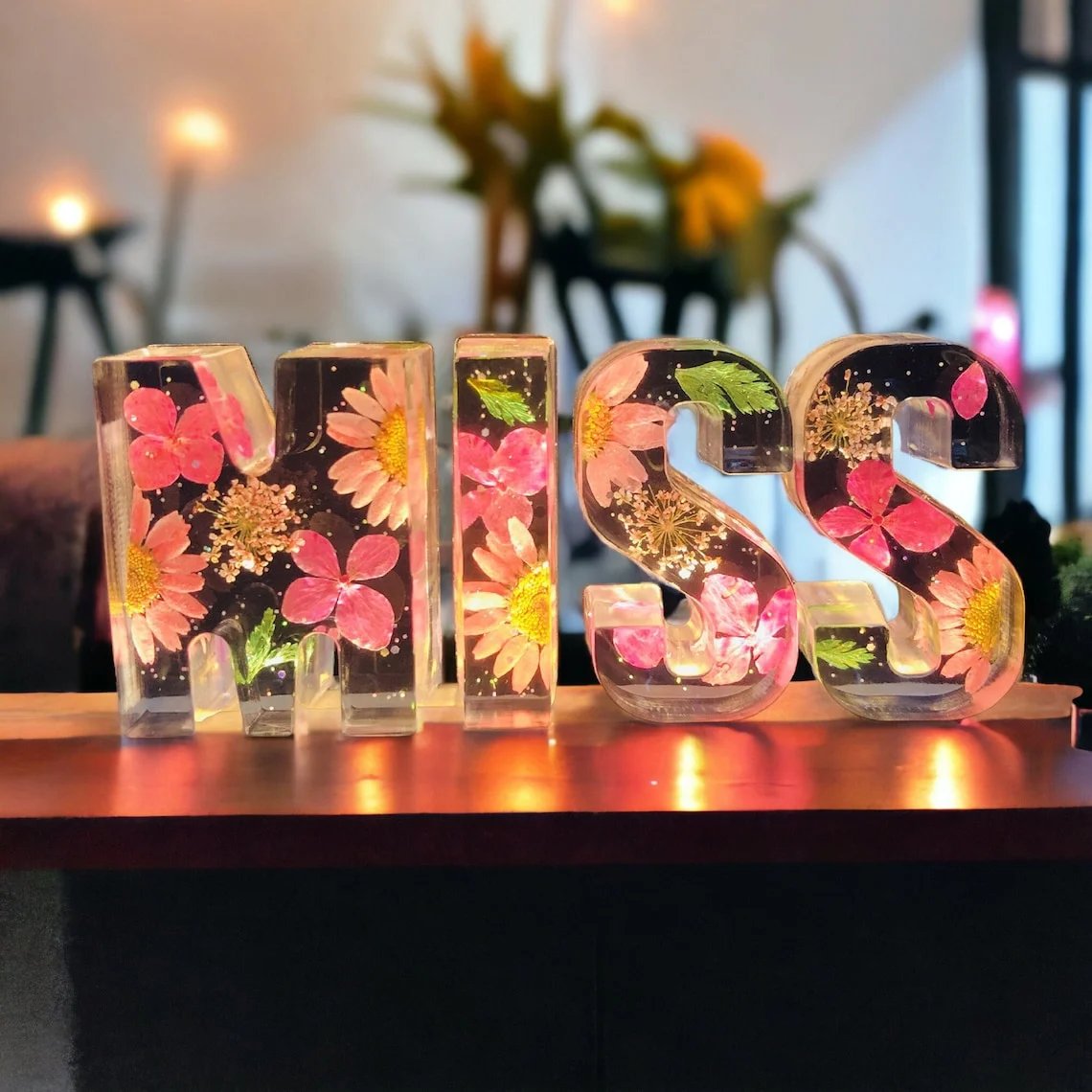 🔥Valentine's Day Hot Sale🎁 Handmade Floral Night Light🎉