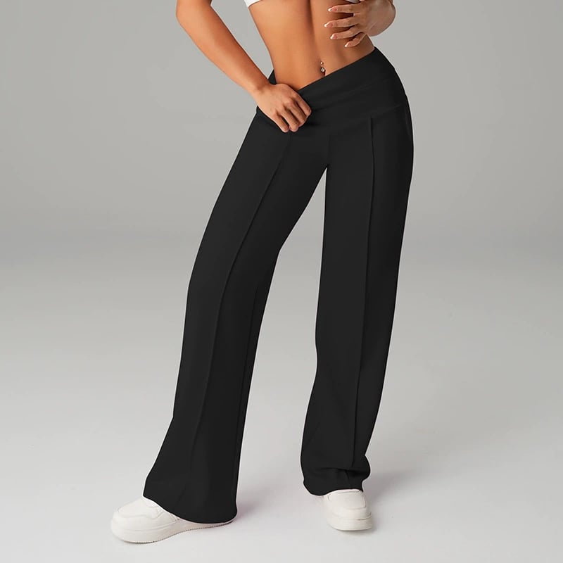 💕Women's Plain Loose Straight Leg Pants