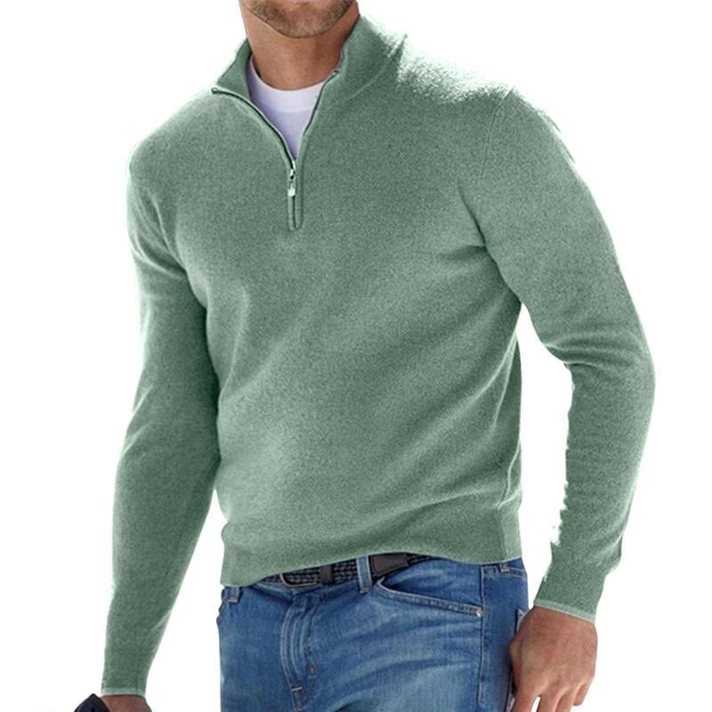 🔥Men's Basic Zipped Sweater
