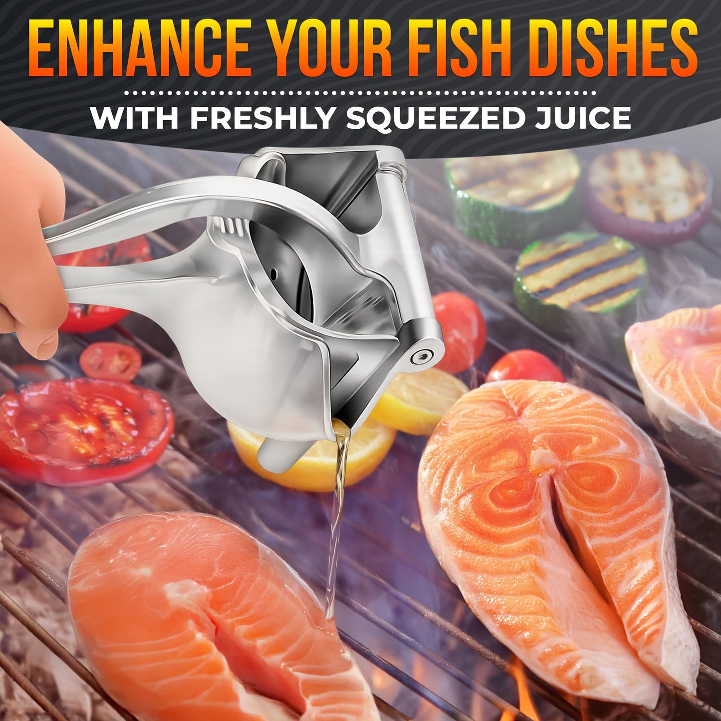 🍊Kitchen Essential: Multi-Fruit Hand Juicer Squeezer 🌟