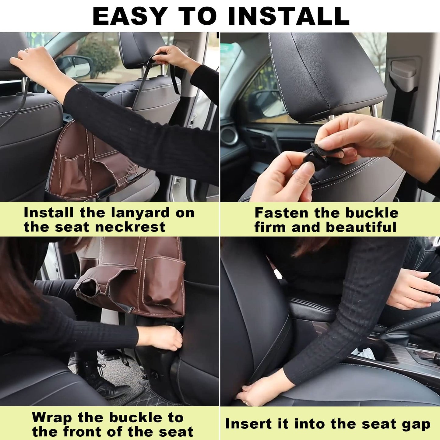 🚗Car Storage Pocket 👜No More Messy Cars!