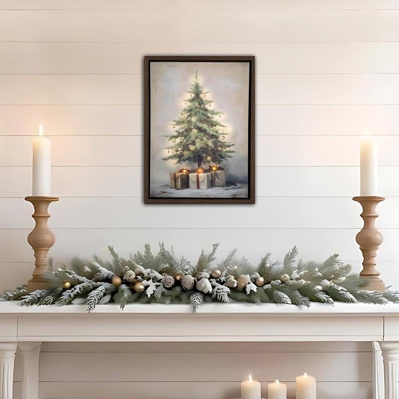 🎄Battery-Operated Lighted Wall Art