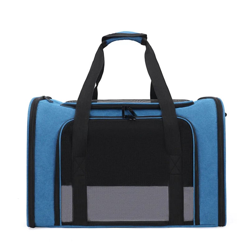 📢📢40% OFF !! ⏰Large Foldable Mesh Cat Carrier Bag