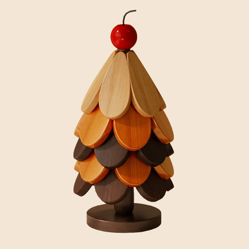 🌲Natural Wooden Tree Trivets for Hot Dishes