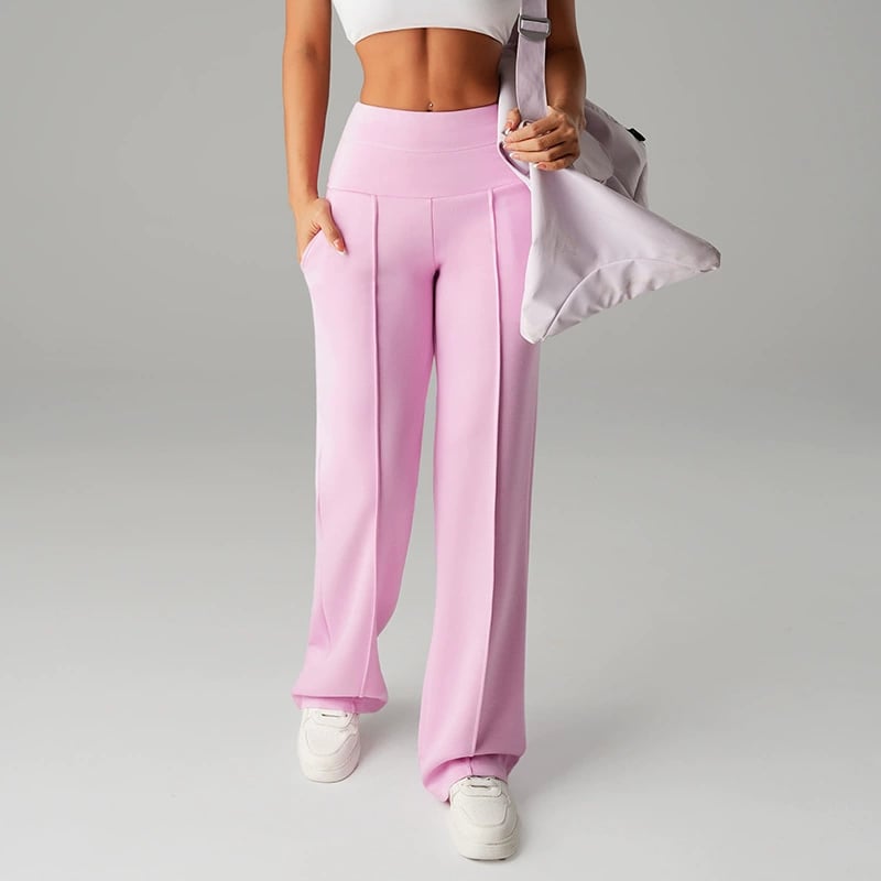💕Women's Plain Loose Straight Leg Pants