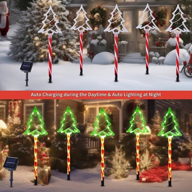 Solar Christmas Tree Lights