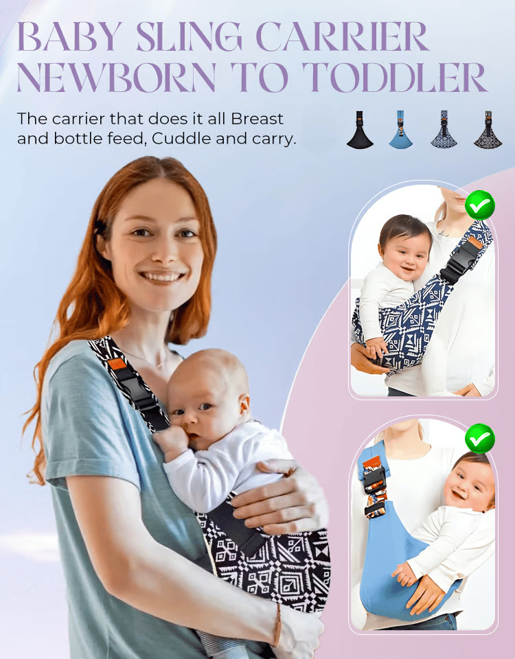 👶💪Portable One-Shoulder Toddler Carrier - Comfort On-the-Go for You and Your Little One!