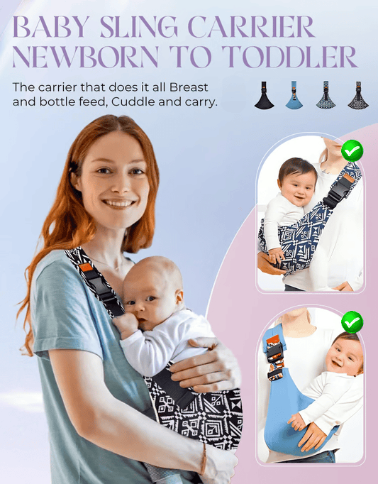 👶💪Portable One-Shoulder Toddler Carrier - Comfort On-the-Go for You and Your Little One!