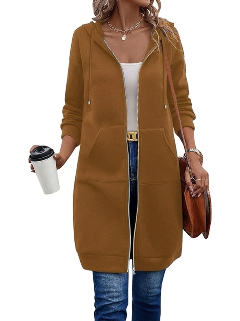 🍂Women Casual Zip up Fleece Hoodies🔥