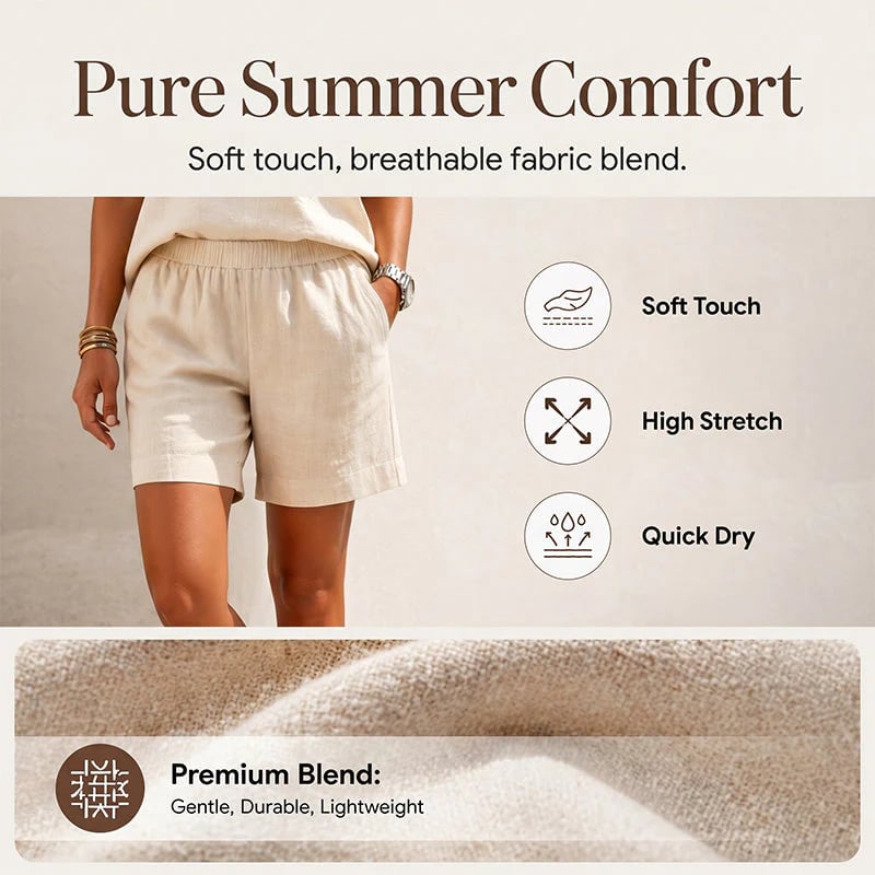 Soft Fabric Wide-Leg Trousers Two-Piece Set