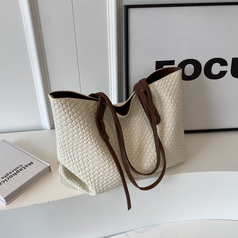 Stylish Braid Design Tote Bag for Women