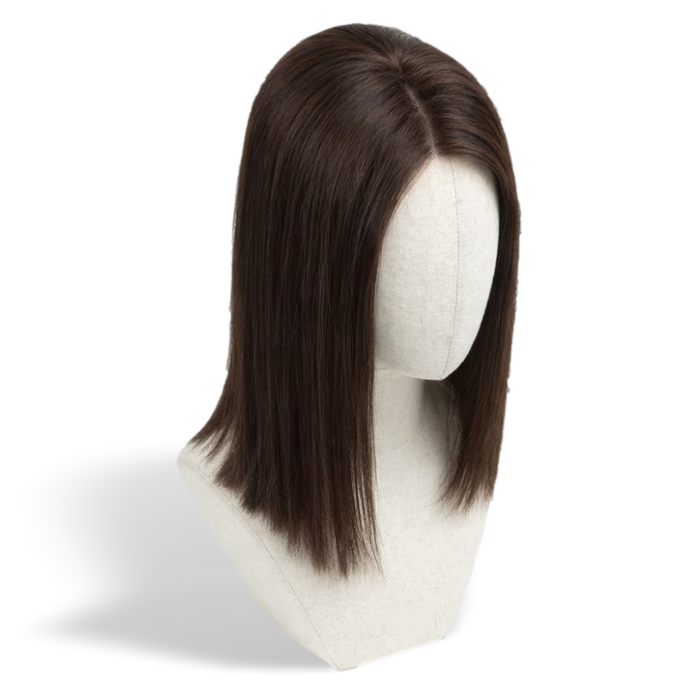 7" x 7.5" Premium Human Hair Topper