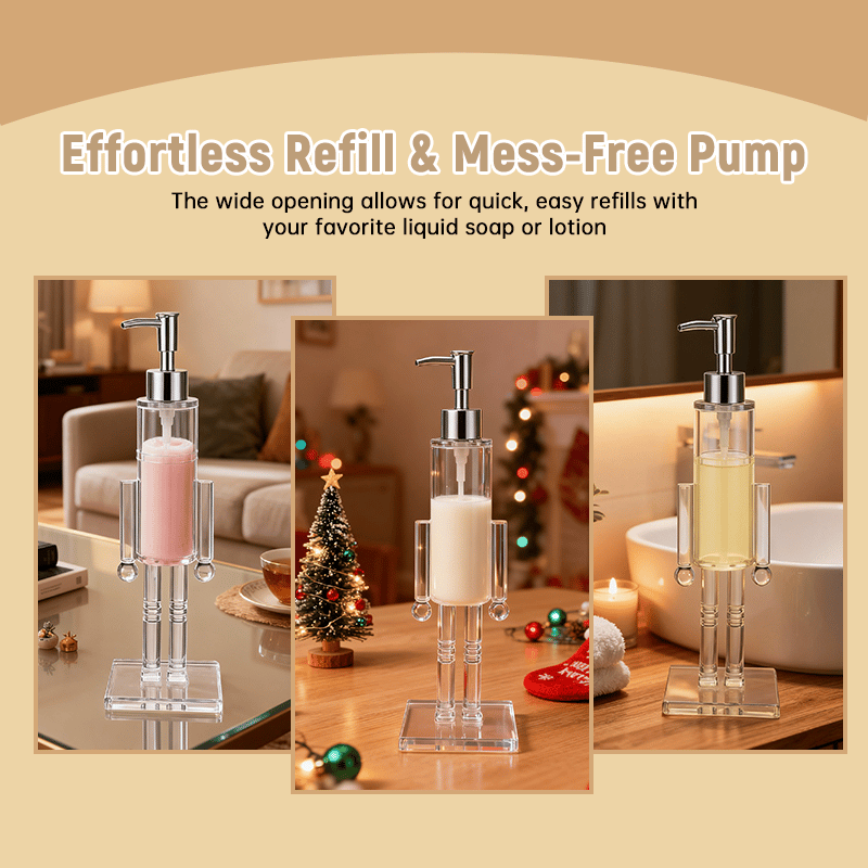 Nutcracker Soap Dispenser