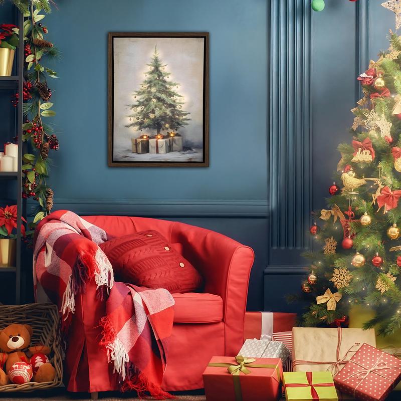 🎄Battery-Operated Lighted Wall Art