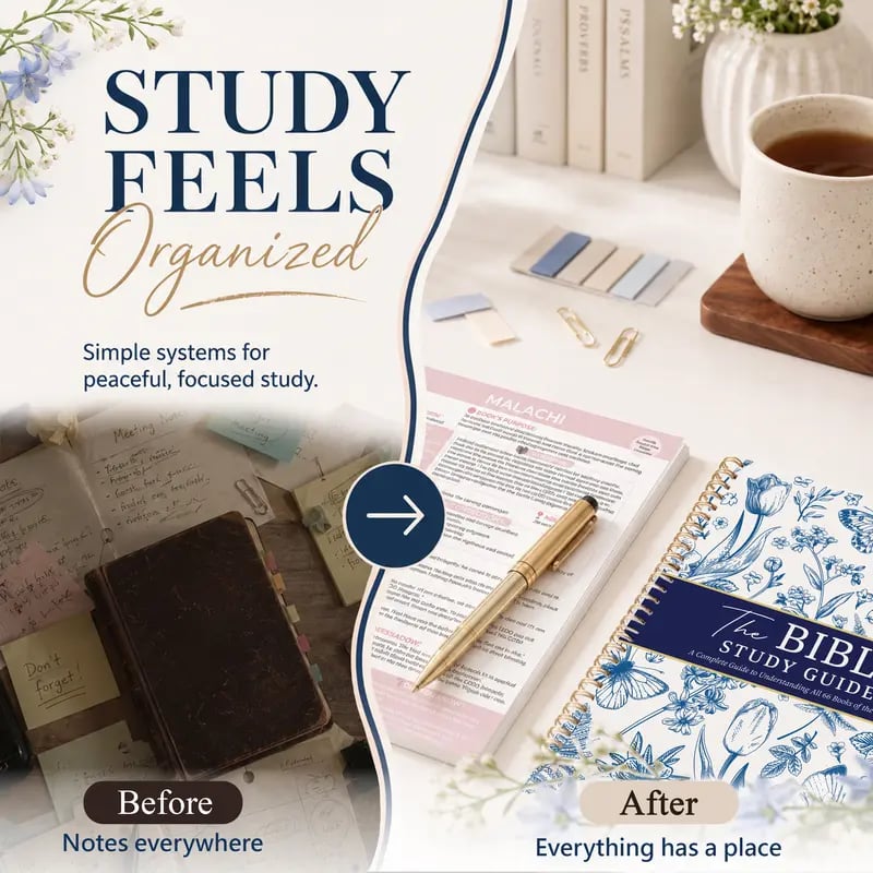 ✝️📚Bible Study Guide for Women & Men: A Complete Guide to Understanding All 66 Books of the Bible