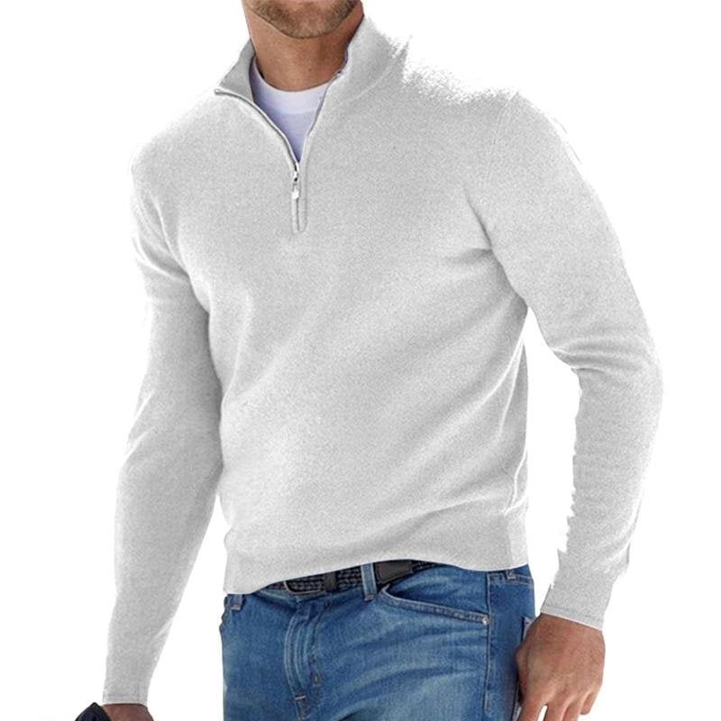 🔥Men's Basic Zipped Sweater