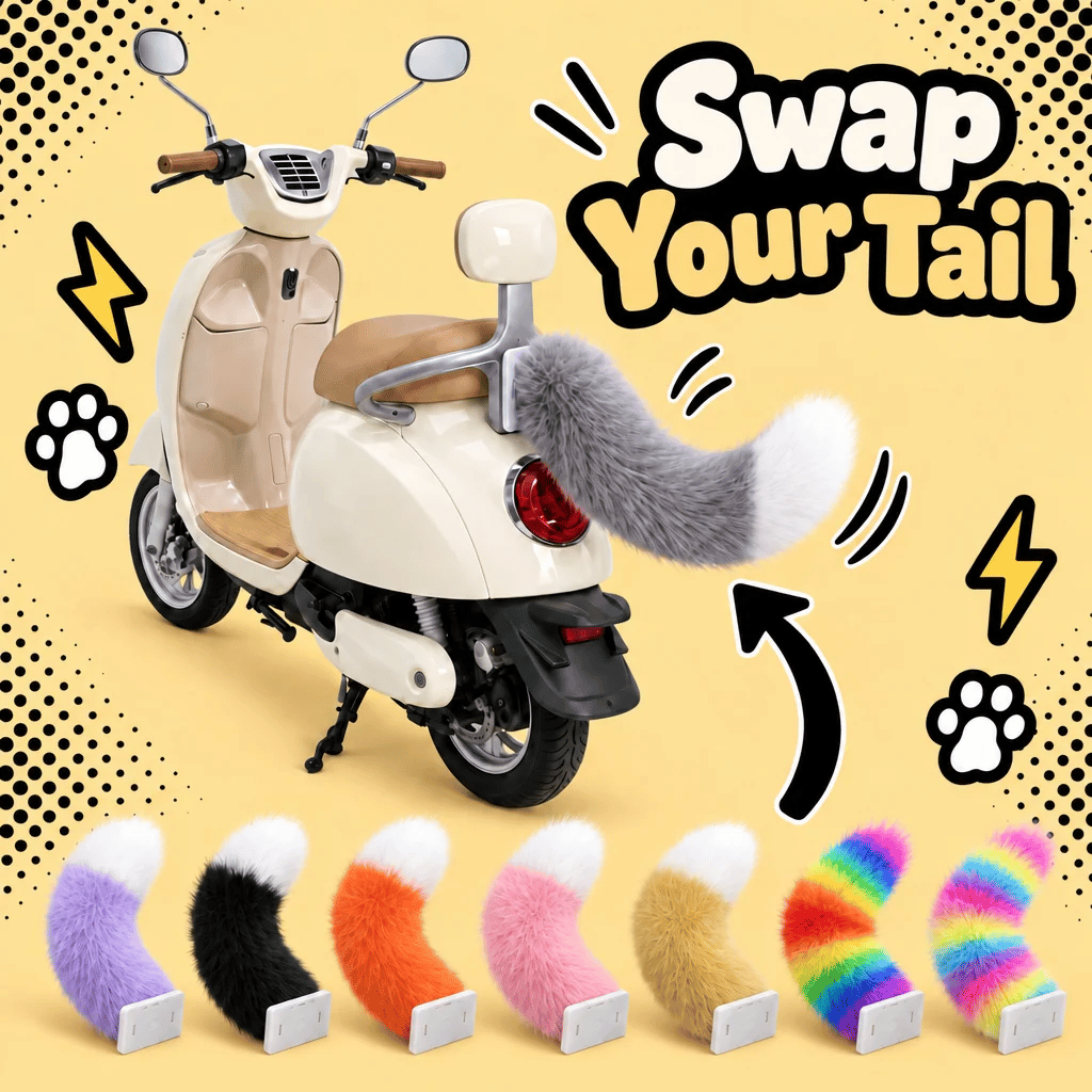 🍑 Make Your Ride Shake That Booty! 😂 Remote Control Wagging Tail