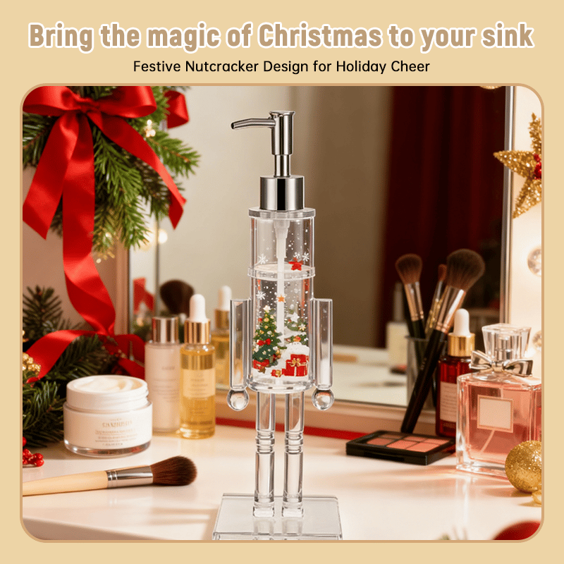 Nutcracker Soap Dispenser