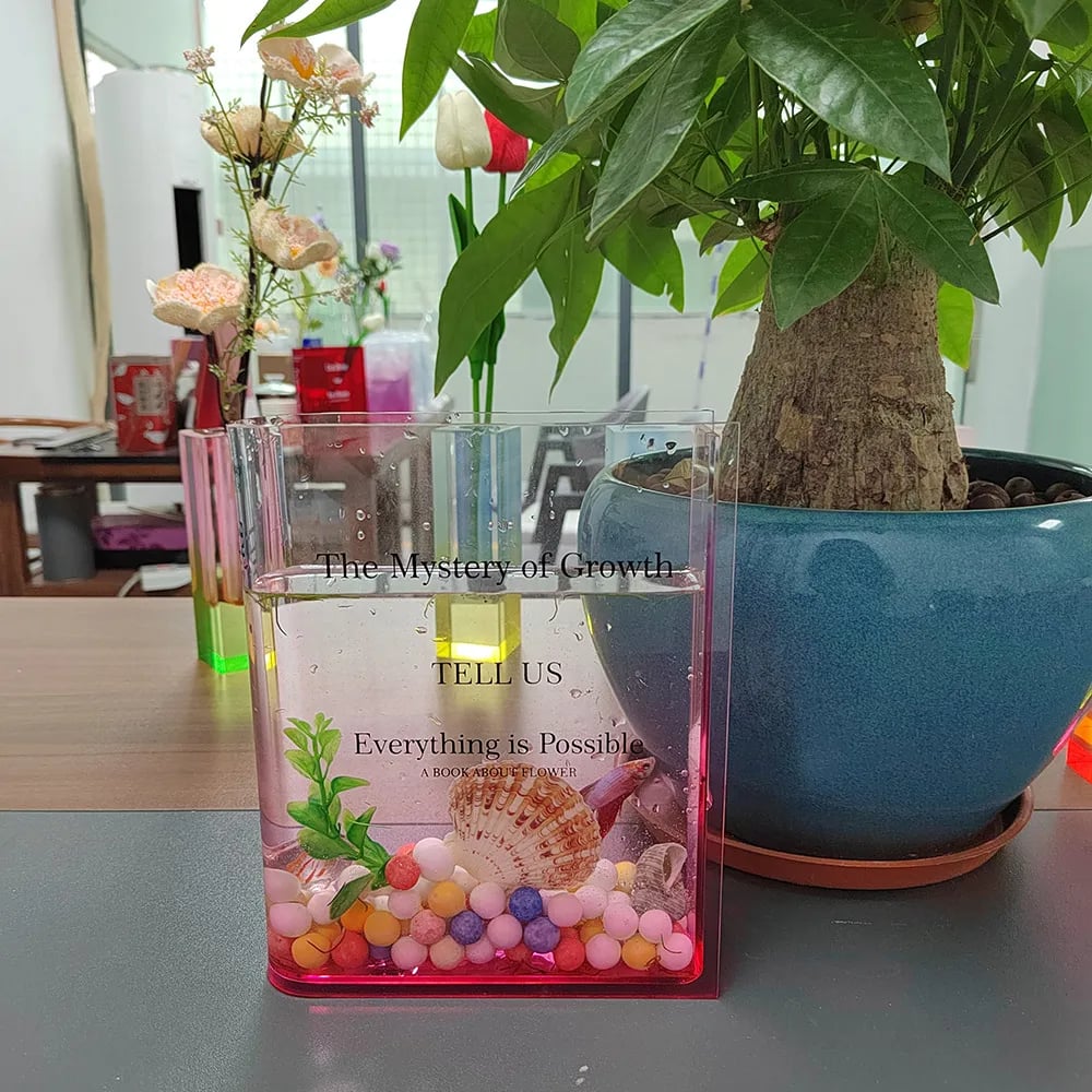 🌷The Most Beautiful Art🌷Book Shaped Vases