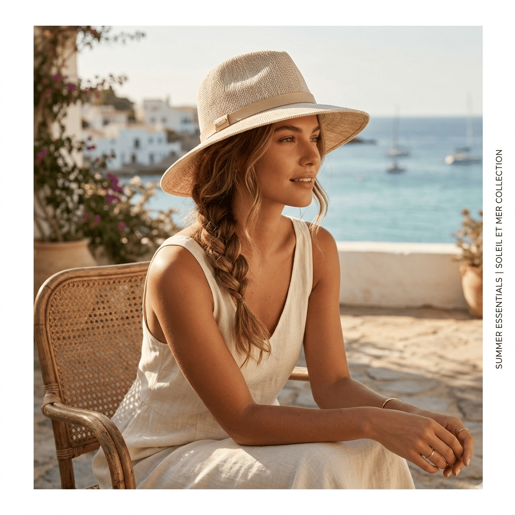 ✨☀️Packable Knit Fedora Hat – Lightweight Travel-Ready Style