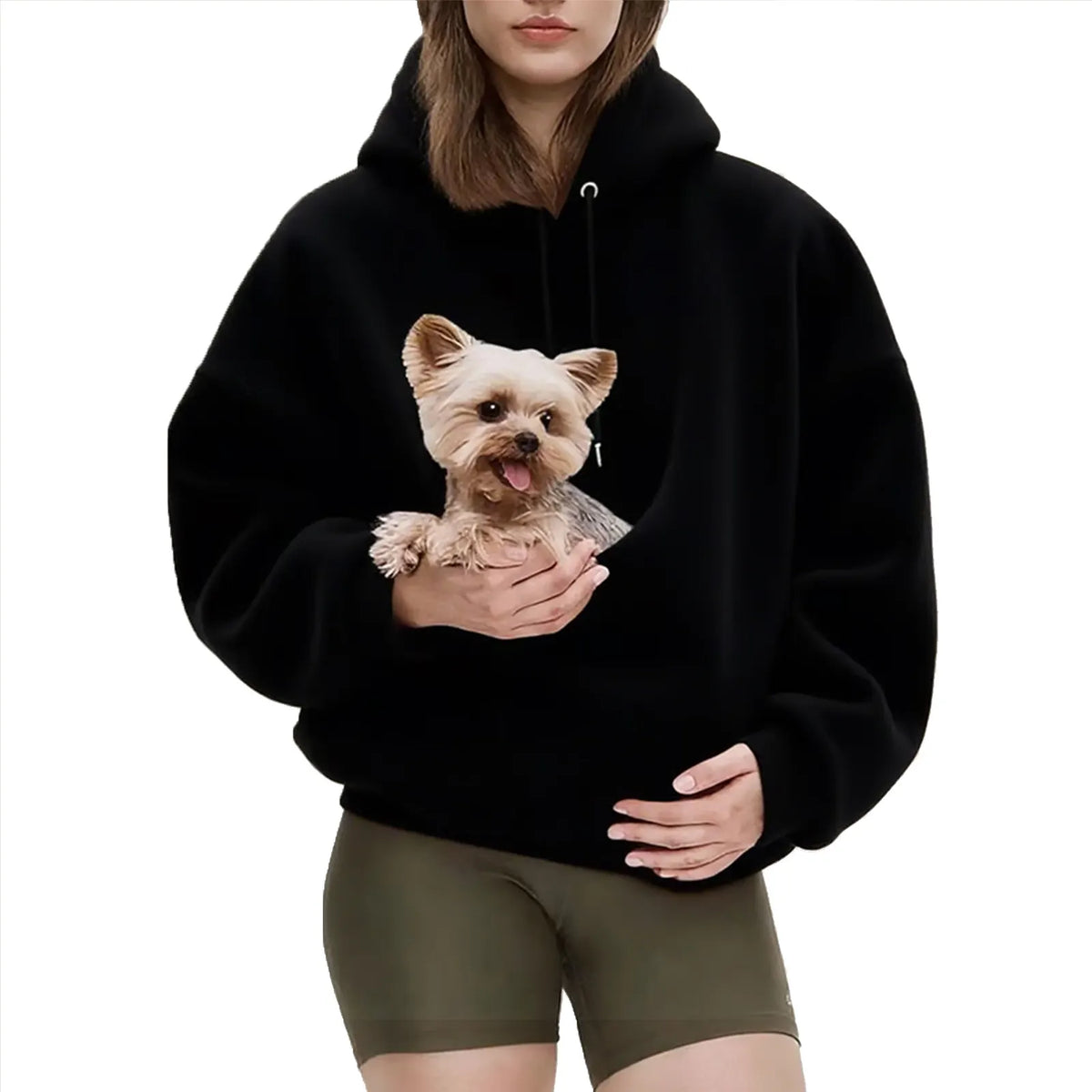 🧸New Bestsellers — 50% Off 🐱Women's Kangaroo-Pocket Pet-Carrying Hoodie