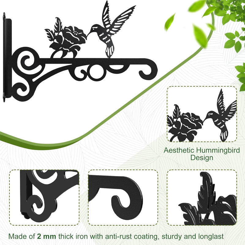 ✨-🐦 Hummingbird Hanging Plant Basket — A Touch of Nature  Charm