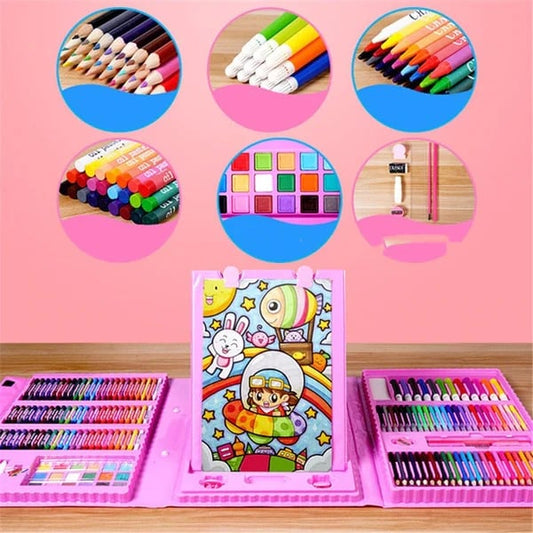 🎨✨ Deluxe 6-in-1 Art Creativity Set - Includes Drawing Tools & 12 Colors for Kids' Creative Development 🧑‍🎨🌟