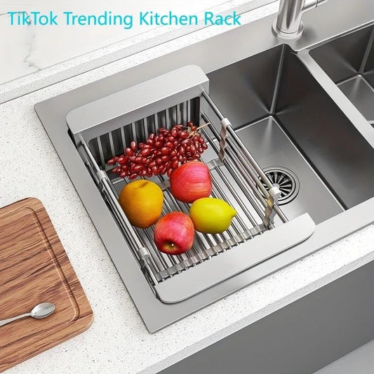 Stainless Steel Hanging Dish Rack
