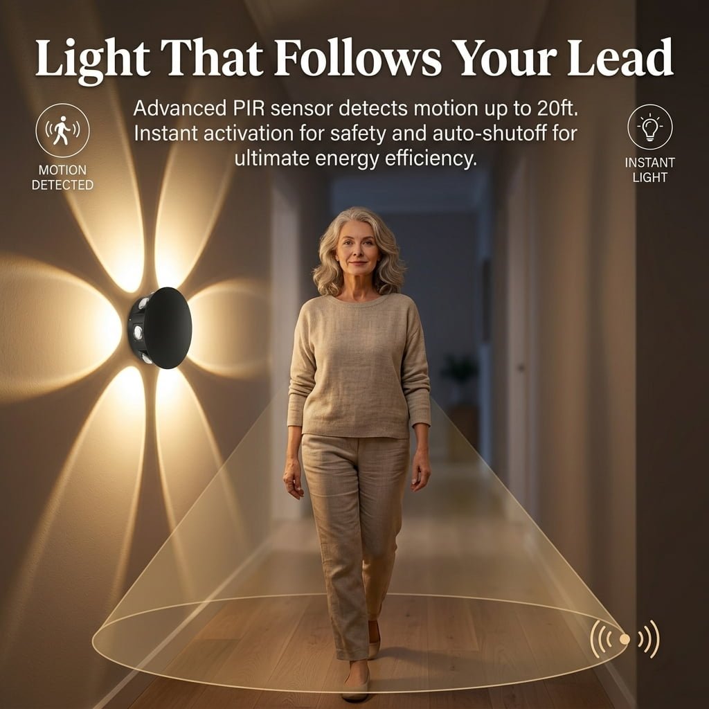 🔥2026 HOT SALE 49% OFF - Artistic Sunflower Wireless Motion Sensor Wall Light