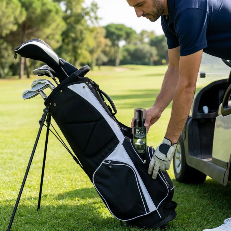 🔥Super sale!Portable Golf Ball Foaming Cleaner