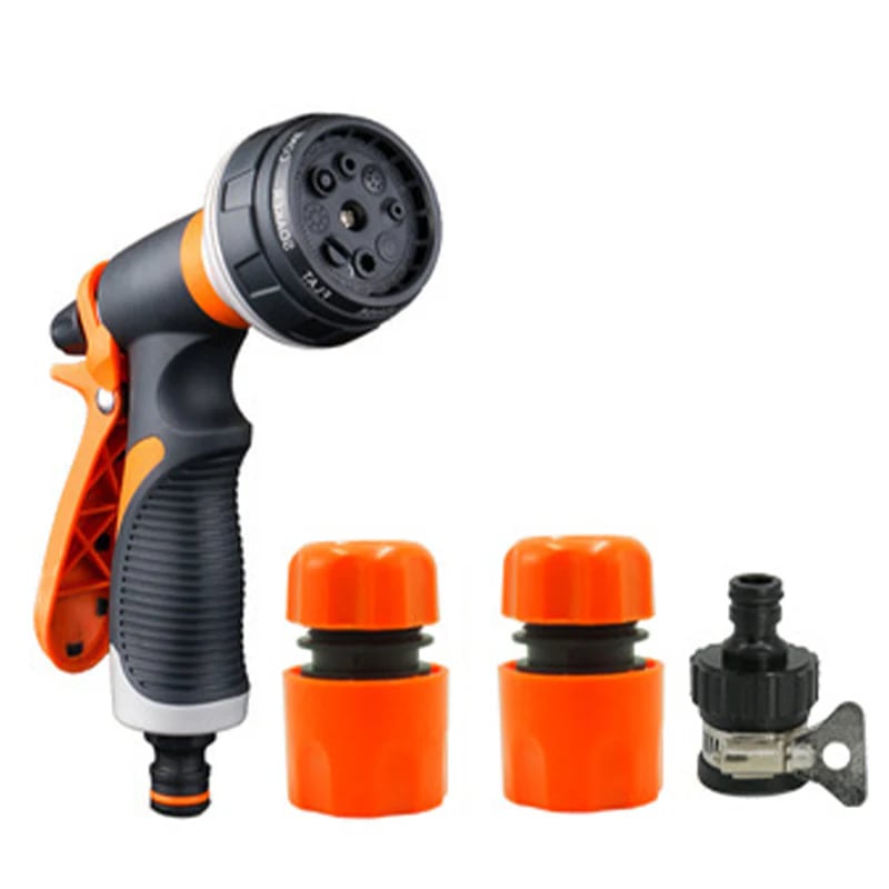 💦Household Car Wash Water Gun-Adjustable Spray, Anti-Slip Grip & Universal Connectors for Effortless Home & Vehicle Cleaning 🚗✨