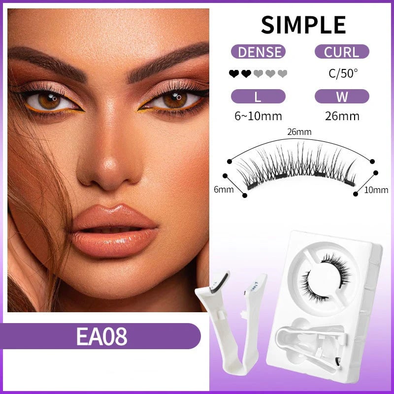 🔥2026 Hot Sale💥Buy 1 Get 1 Free🔥Reusable Magnetic Eyelashes with Applicator