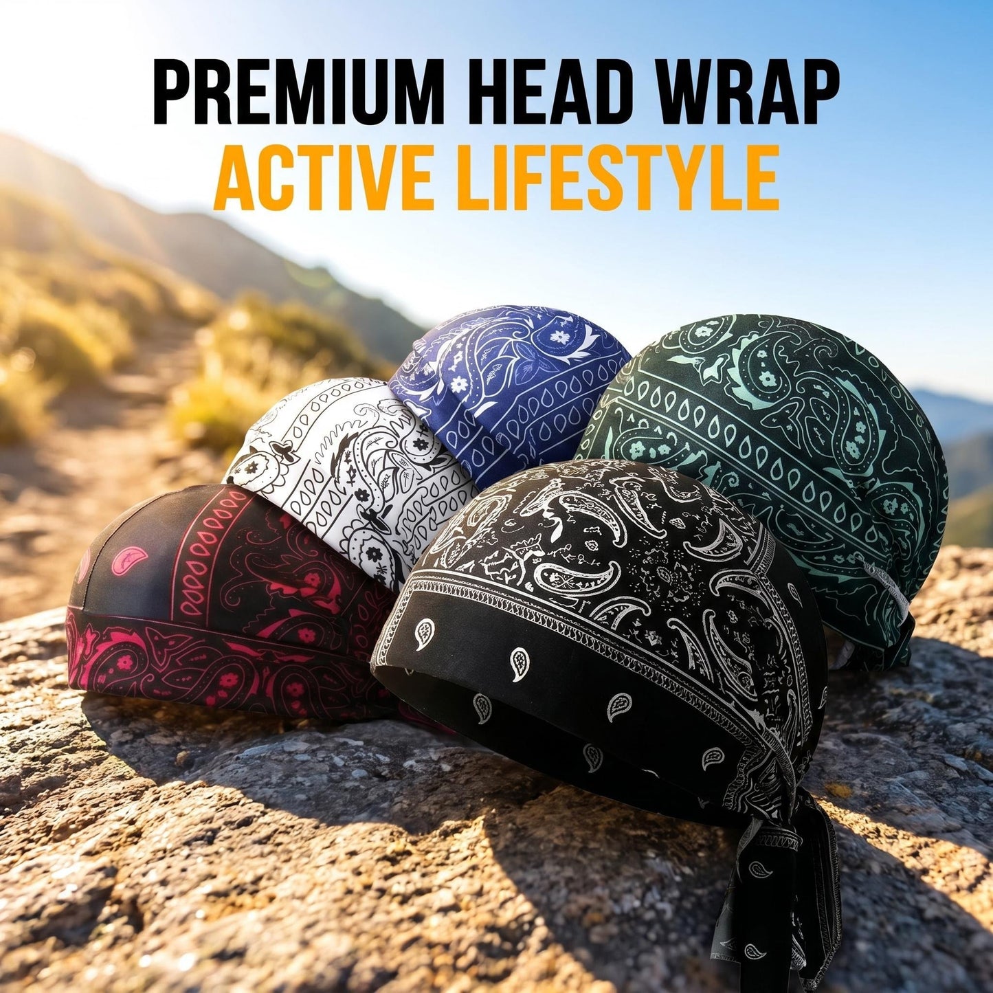 Cooling Headscarf Cap Set(5PCS)