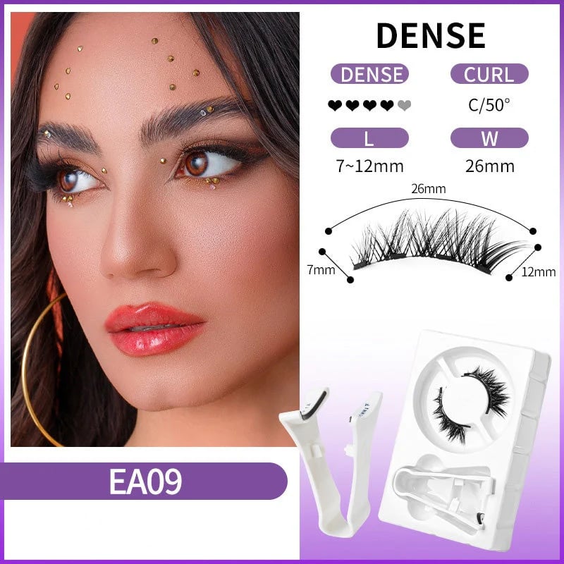 🔥2026 Hot Sale💥Buy 1 Get 1 Free🔥Reusable Magnetic Eyelashes with Applicator