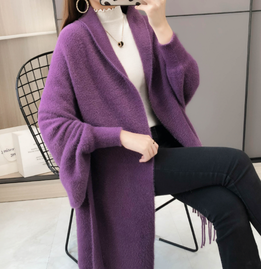 🔥Women's Long Sleeve Casual Tassel Shawl Coat