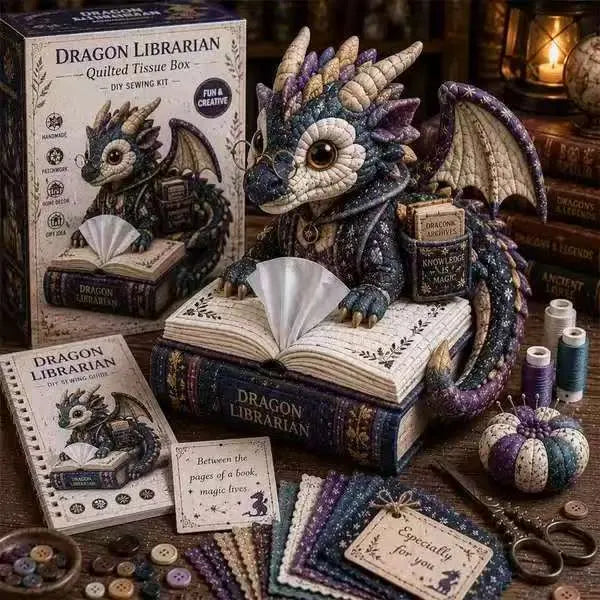 ⚡New Arrival🧵DIY Animal-Themed Patchwork-Style Tissue Box Kit