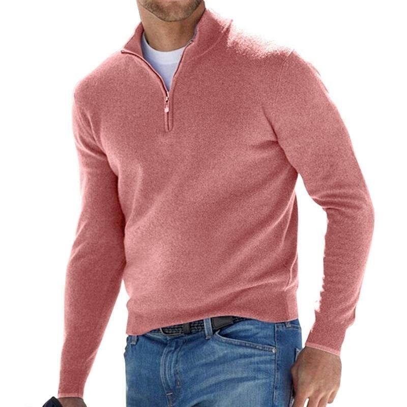 🔥Men's Basic Zipped Sweater