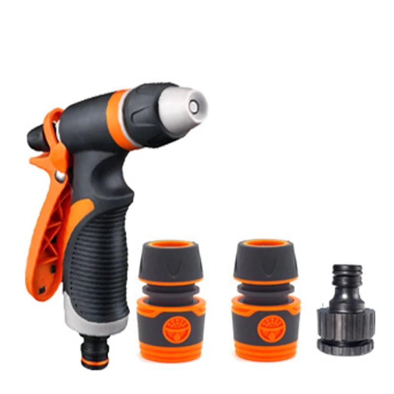 💦Household Car Wash Water Gun-Adjustable Spray, Anti-Slip Grip & Universal Connectors for Effortless Home & Vehicle Cleaning 🚗✨