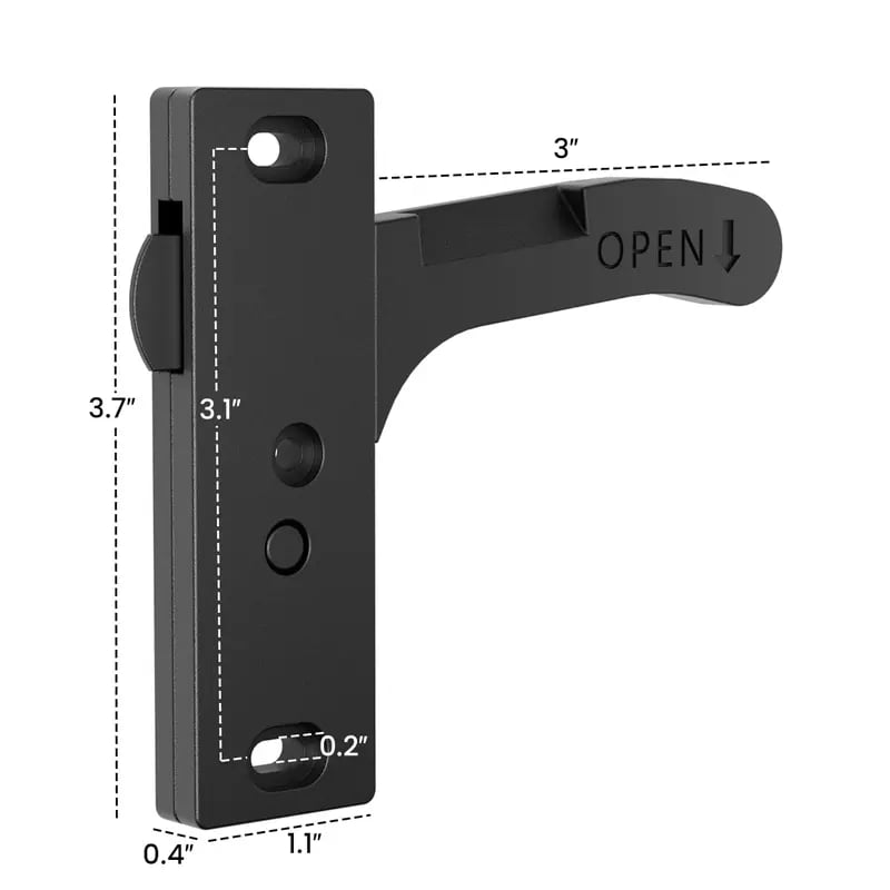 🚗✨2026 Aluminum RV Screen Door Handle Replacement Latch Kit