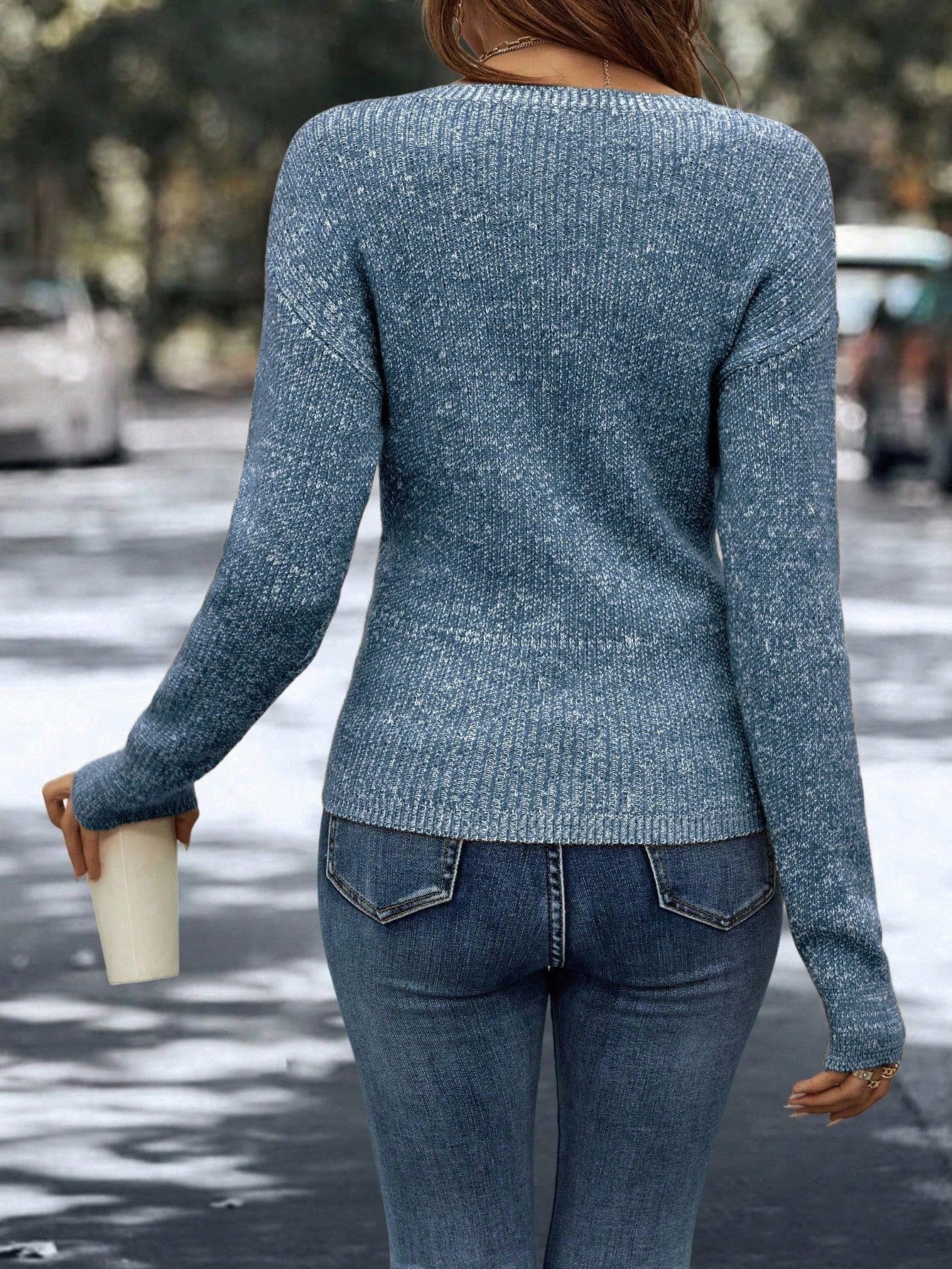 🔥Elegant Women's Casual Knit Sweater