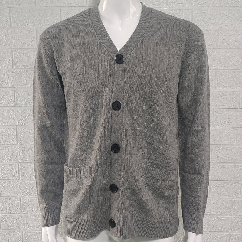 🏆 Bestseller 🧶 Men's V-Neck Knit Cardigan – Timeless Silhouette & All-Day Comfort for Every Occasion