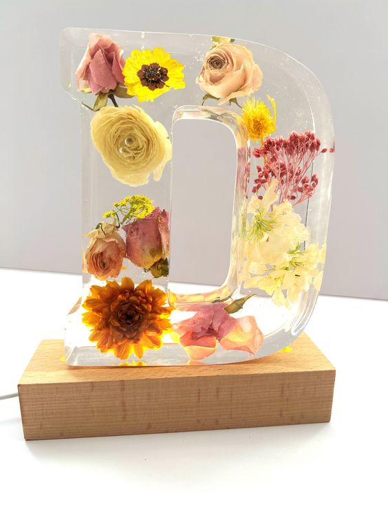 🔥Valentine's Day Hot Sale🎁 Handmade Floral Night Light🎉