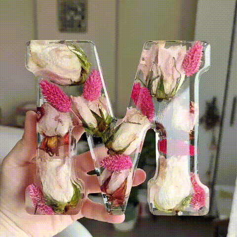 🔥Valentine's Day Hot Sale🎁 Handmade Floral Night Light🎉