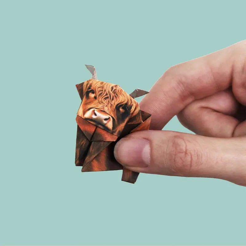 🎄💝DIY Paper Cats Origami Animal Handicraft Gift