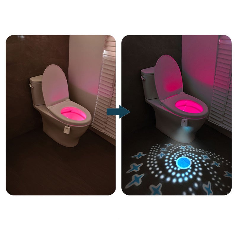 🔥Hot Sale🔥Waterproof LED Rechargeable Toilet Smart Night Light