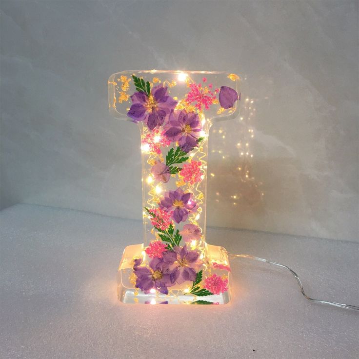 🔥Valentine's Day Hot Sale🎁 Handmade Floral Night Light🎉