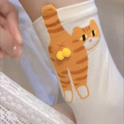 🐱🍑Funny 3D Kitty Butt Socks for Women – Adorable Design for Daily Fun
