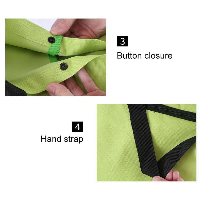 🥳💞 50K+ SALES! ⚡🛒 Shopping bag foldable green bag